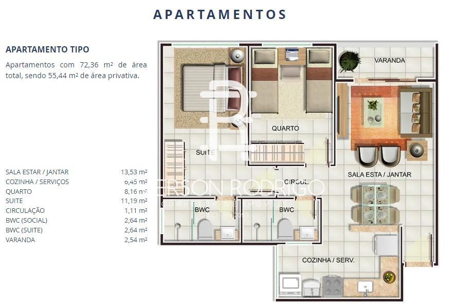 Apartamento à venda com 2 quartos, 55m² - Foto 28